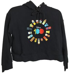 4878) Disney 100 Women Unified Characters Pullover Hoodie Medium